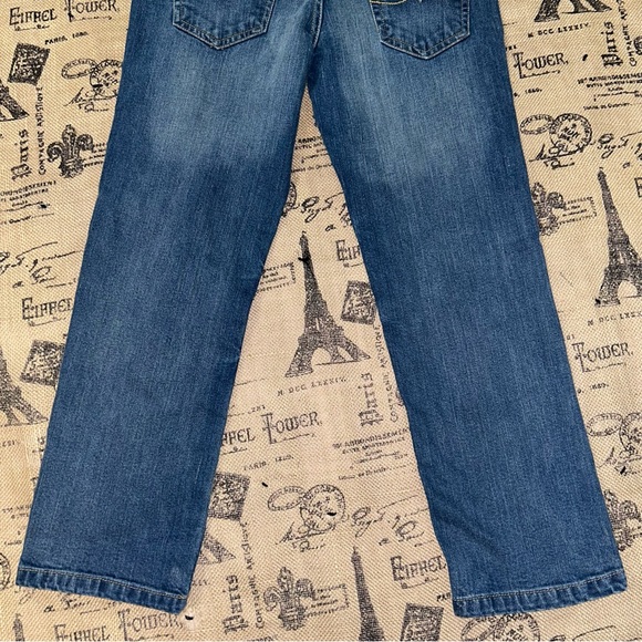 Lucky Brand NWT! Boy'S Blue Wash Adjustable Waist Classic Straight Jeans Size 8 - Picture 11 of 14